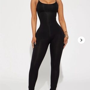 NWT Fashion Nova Women's Black Jumpsuit